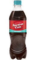 Bottle of American Cola Coconut