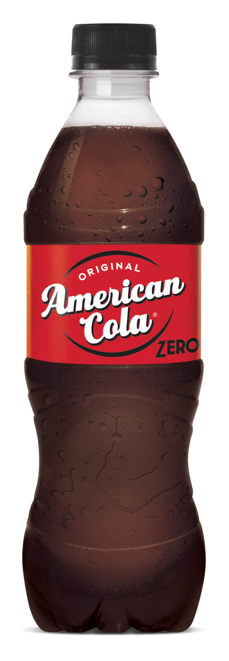Bouteille American Cola Zero 2026